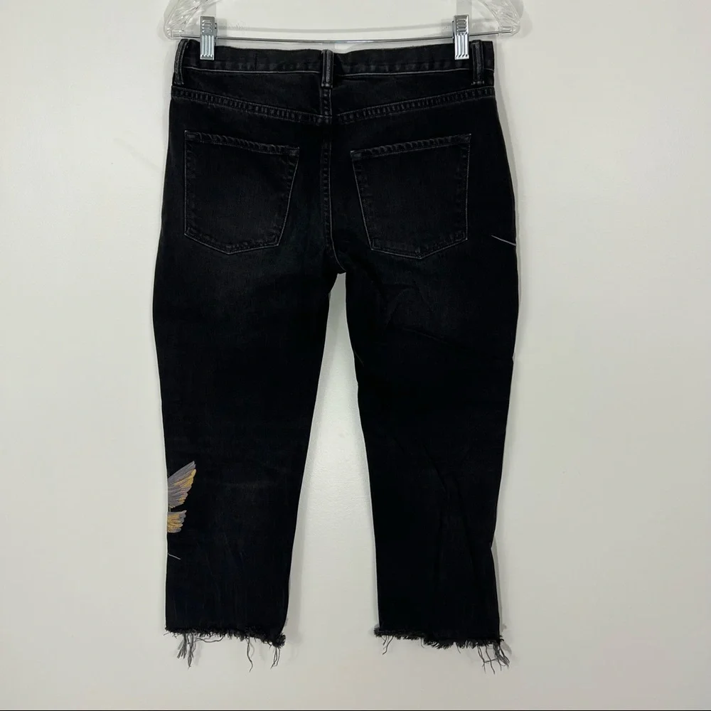 All Saints Birds Cropped Boy Jeans 26